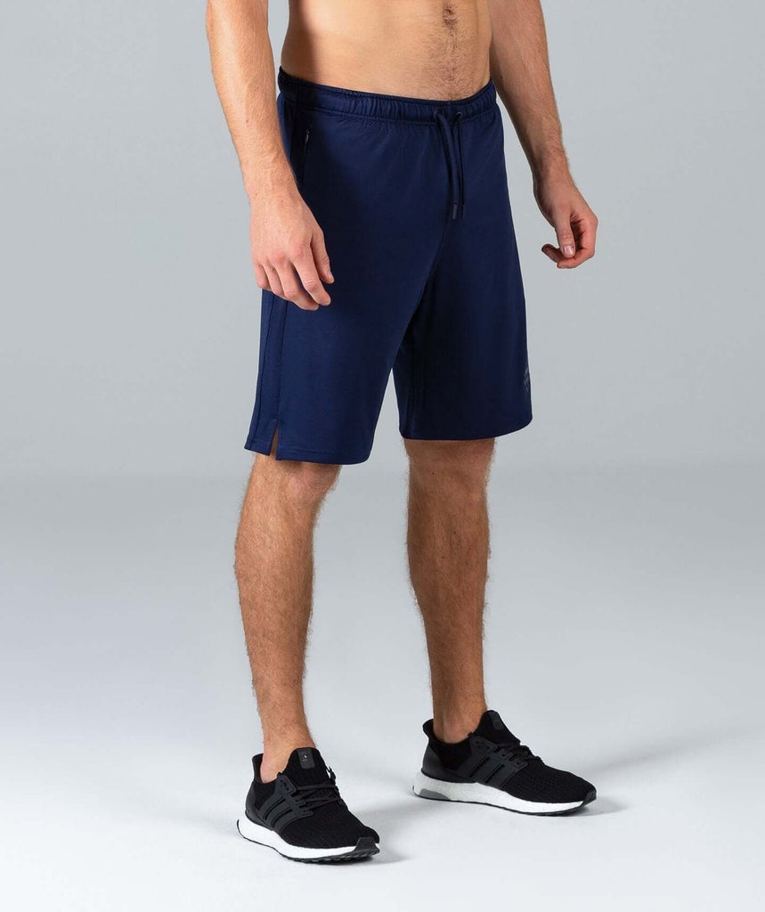 10 Inch Sports Shorts (Navy) - Machine Fitness