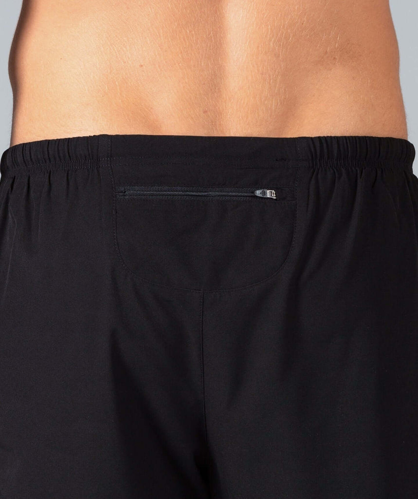 6 Inch Sports Shorts (Black) - Machine Fitness