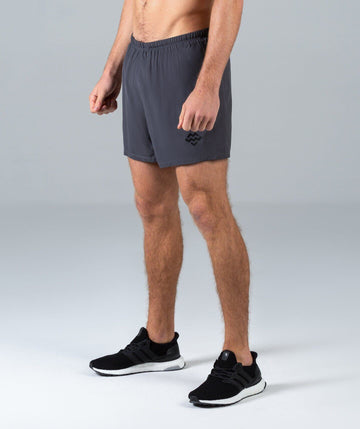 6 Inch Sports Shorts (Dark Grey) - Machine Fitness