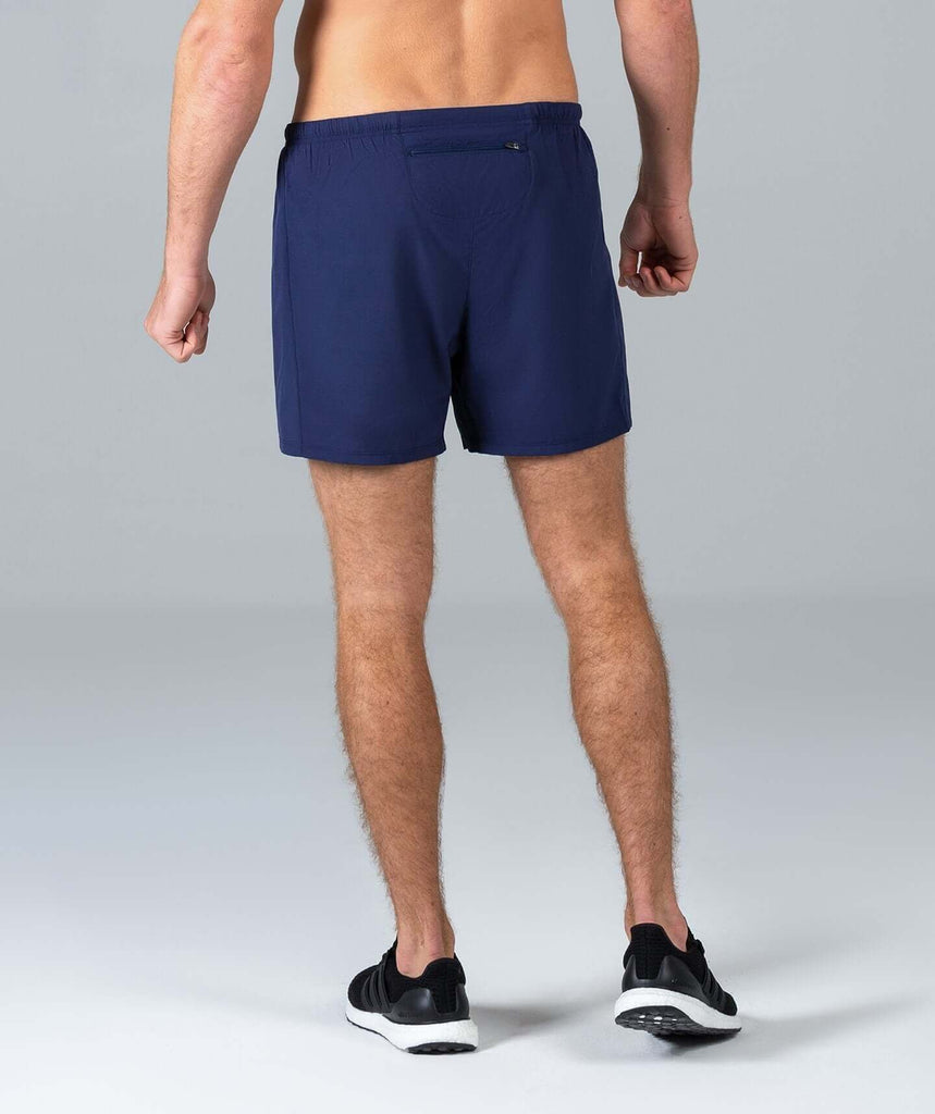 6 Inch Sports Shorts (Navy) - Machine Fitness