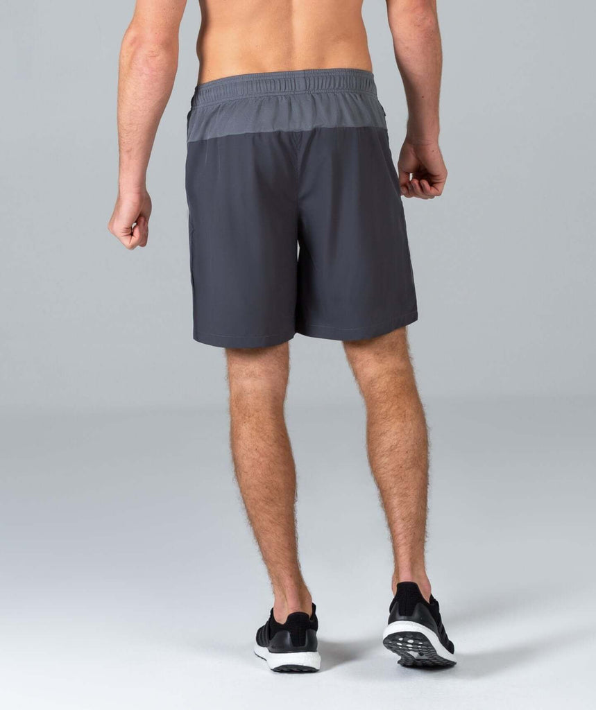 8 Inch Sports Shorts (Dark Grey) - Machine Fitness