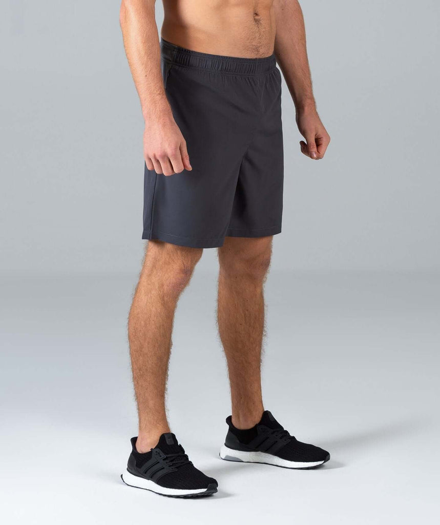 8 Inch Sports Shorts (Dark Grey) - Machine Fitness