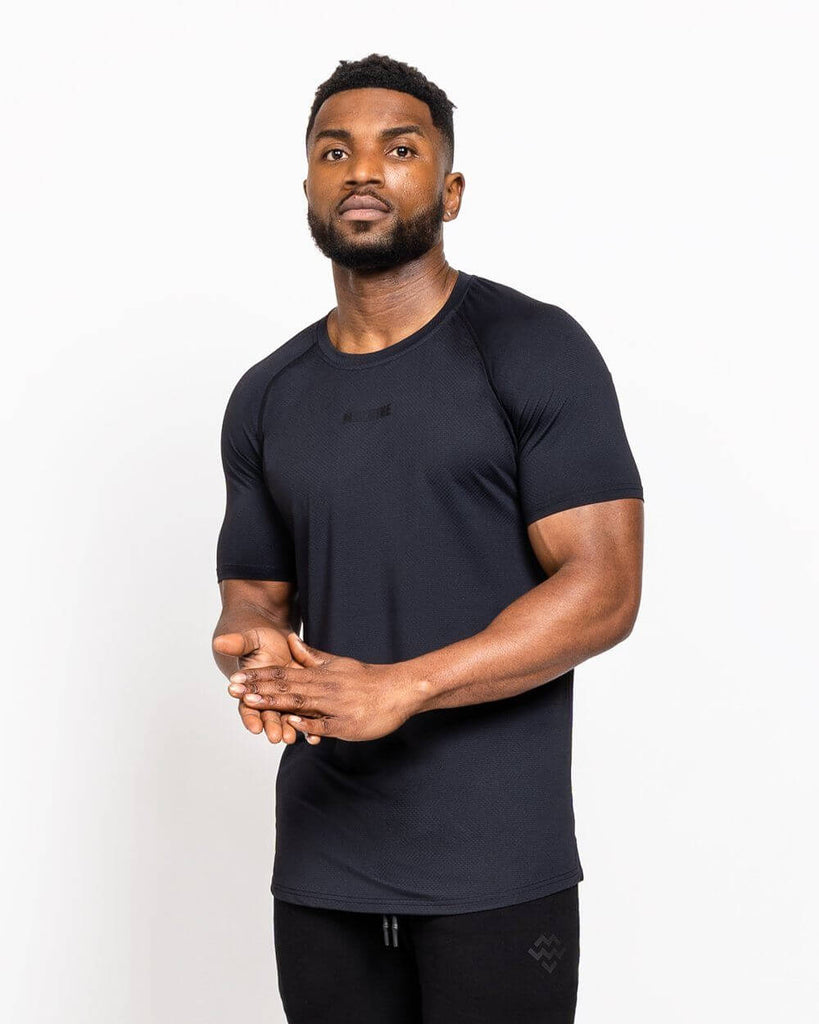 Agile Performance T-Shirt (Black) - Machine Fitness