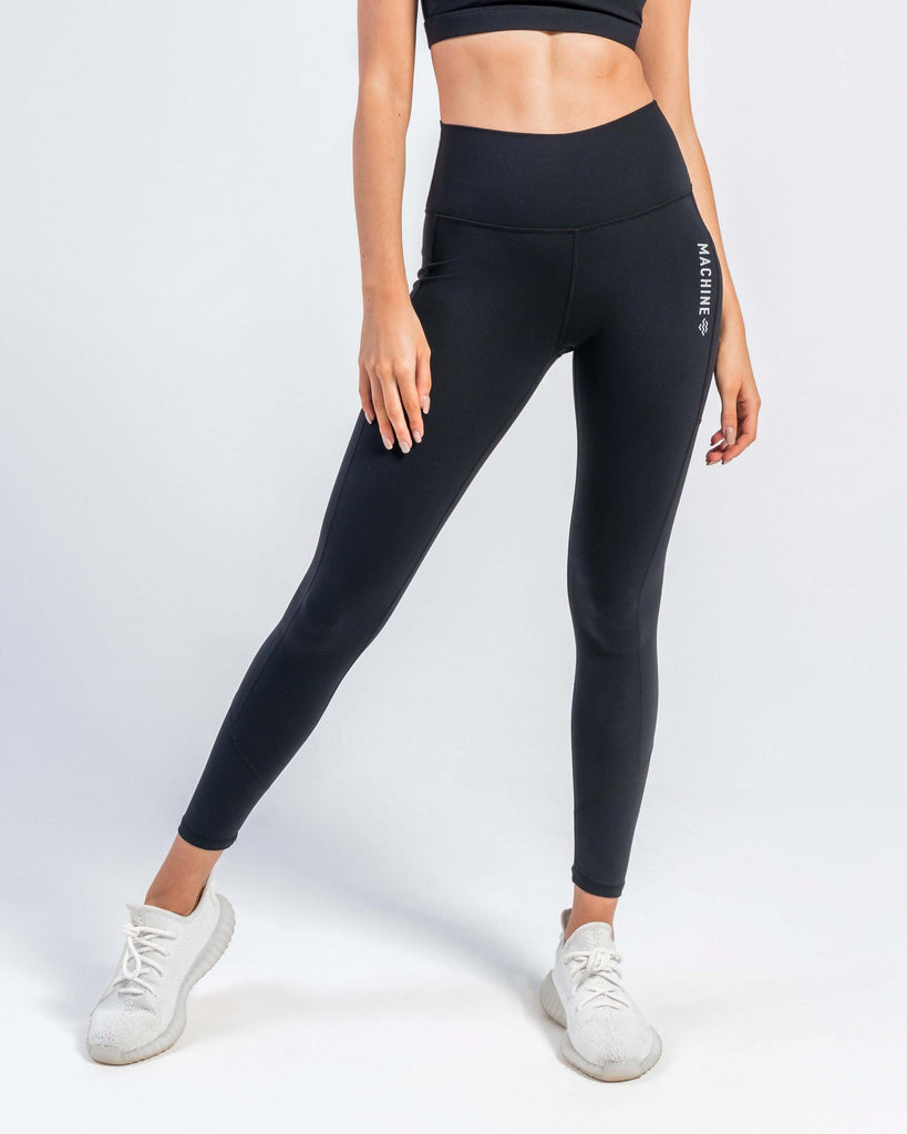 Core Leggings (Black) - Machine Fitness