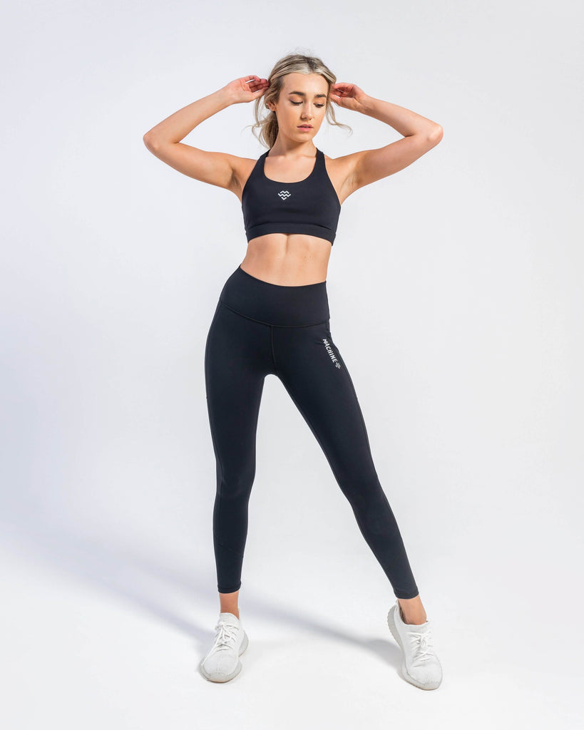 Core Leggings (Black) - Machine Fitness