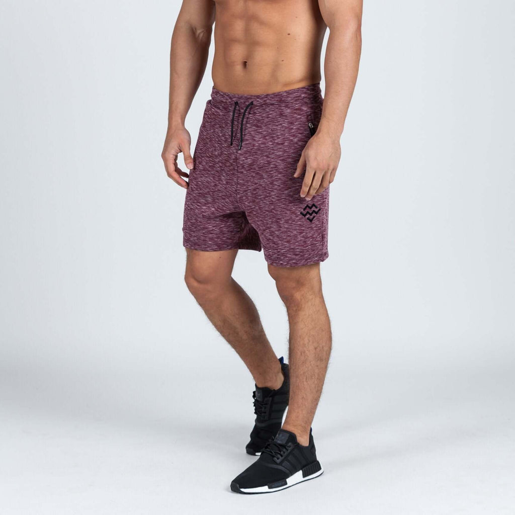 Futura Therma-Tech Shorts (Burgundy Slub) - Machine Fitness