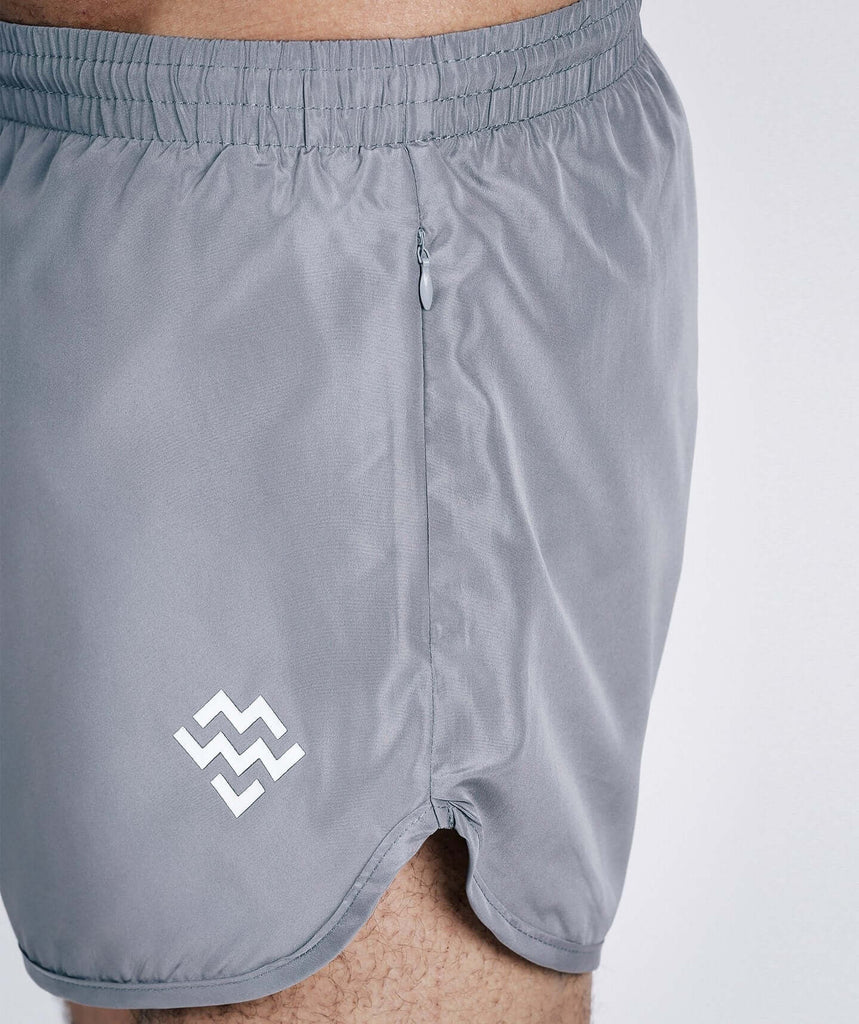 Hybrid Gym/Swim Shorts (Grey) - Machine Fitness