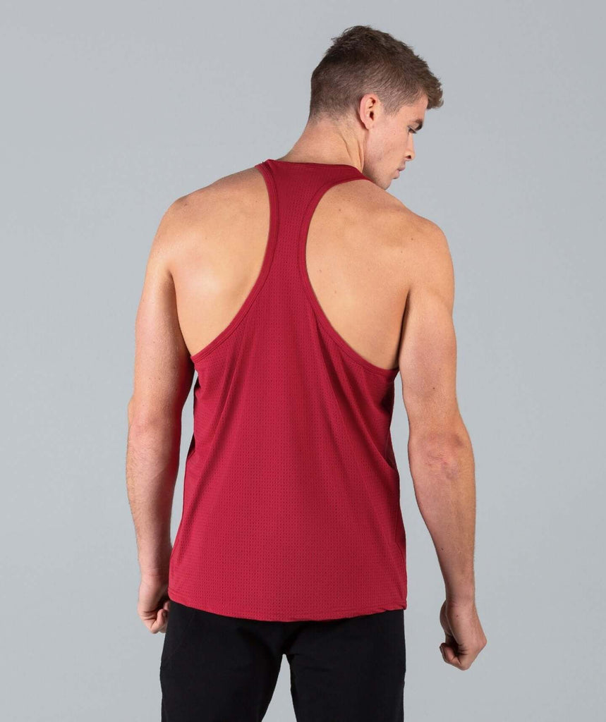 HyperFit V3  Stringer Vest (Burgundy) - Machine Fitness