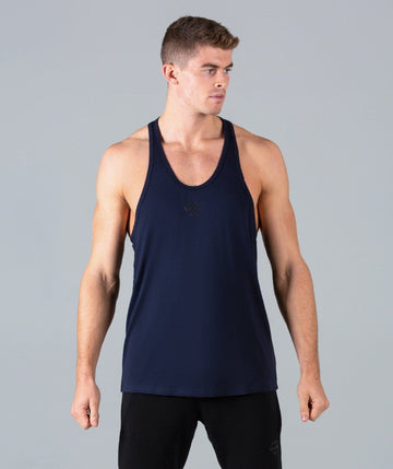 HyperFit V3 Stringer Vest (Navy) - Machine Fitness