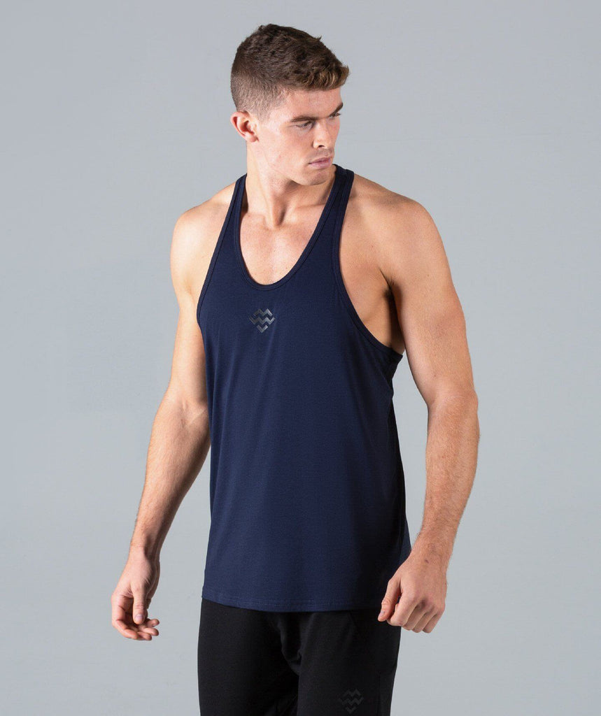 HyperFit V3 Stringer Vest (Navy) - Machine Fitness