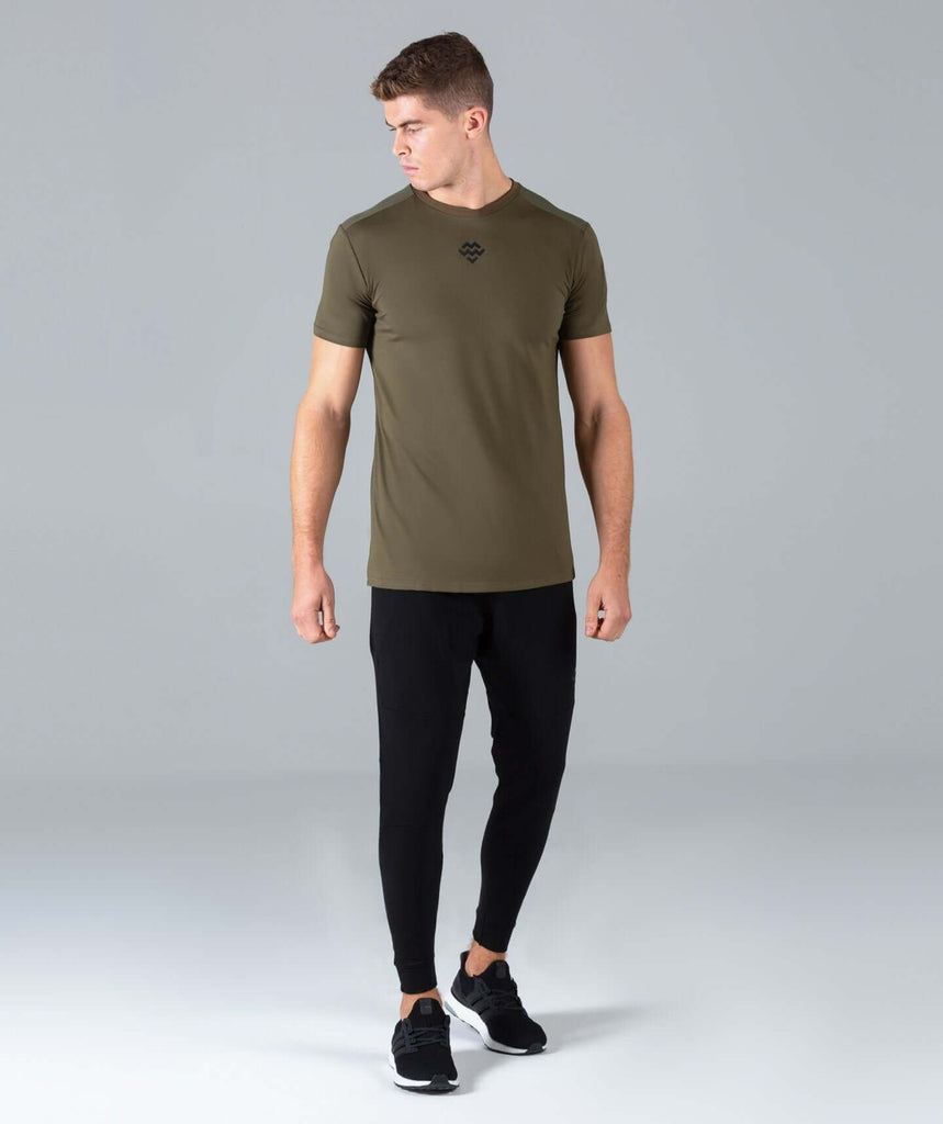 HyperFit V3 T-Shirt (Khaki) - Machine Fitness