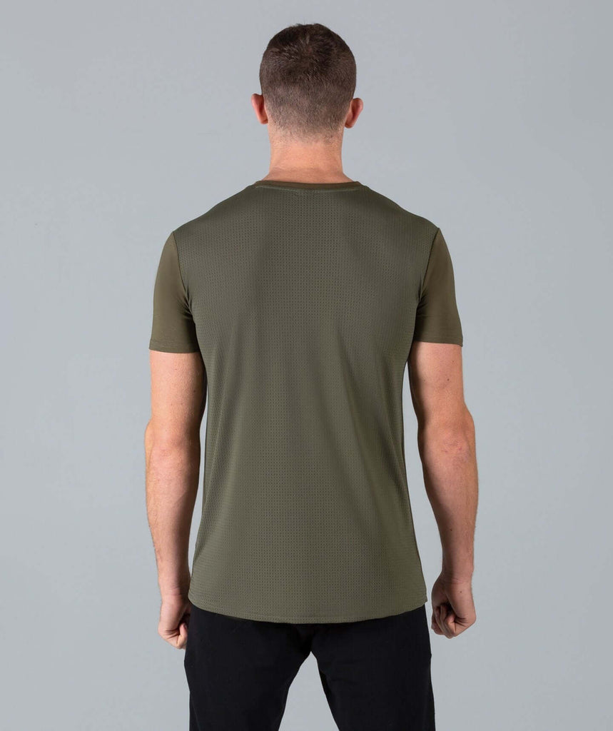 HyperFit V3 T-Shirt (Khaki) - Machine Fitness