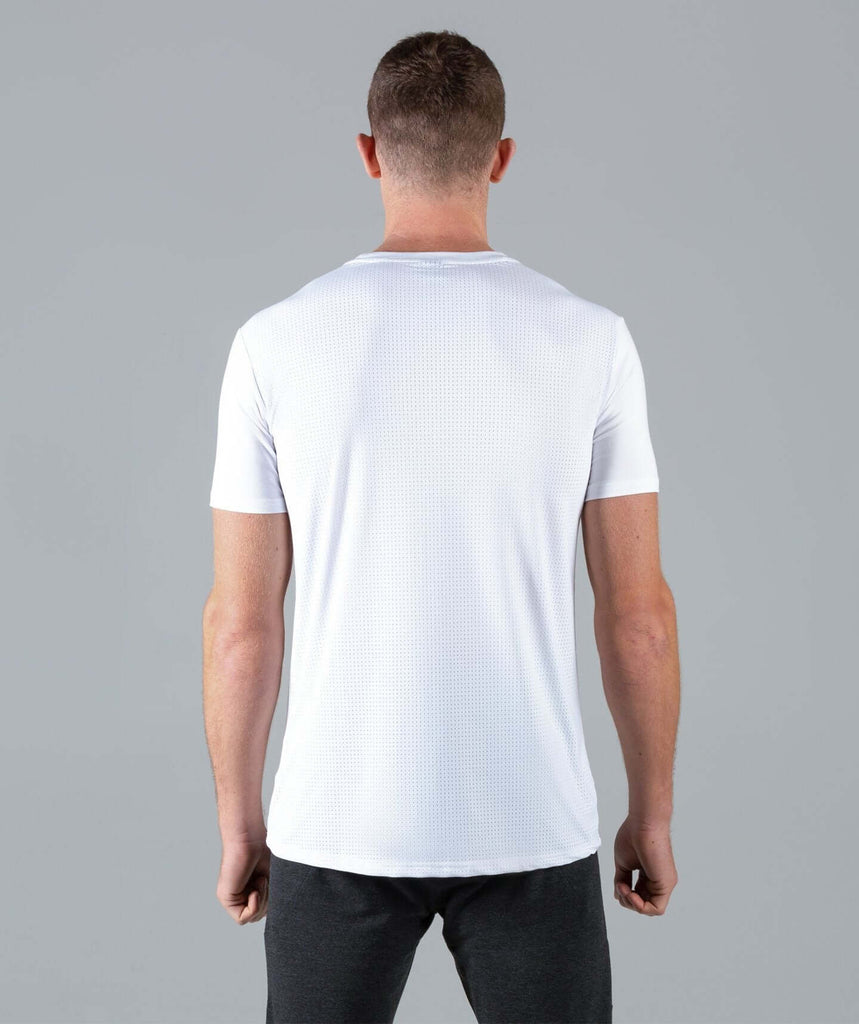 HyperFit V3 T-Shirt (White) - Machine Fitness