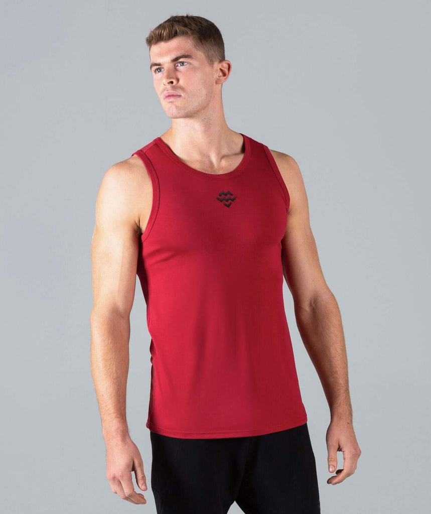 HyperFit V3 Tank (Burgundy) - Machine Fitness