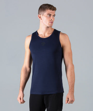 HyperFit V3 Tank (Navy) - Machine Fitness