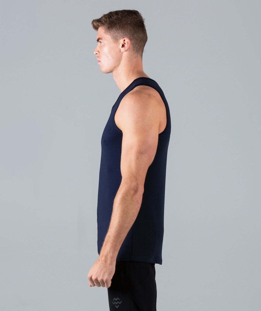 HyperFit V3 Tank (Navy) - Machine Fitness