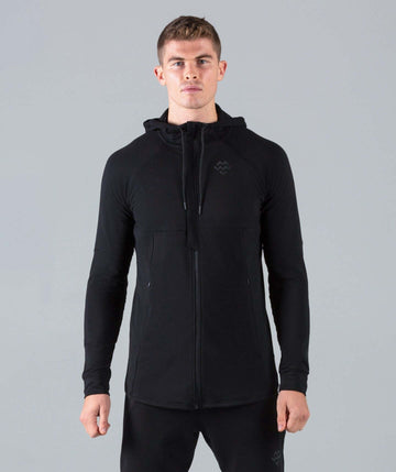 Intensity+ Zip Hoodie (Black) - Machine Fitness