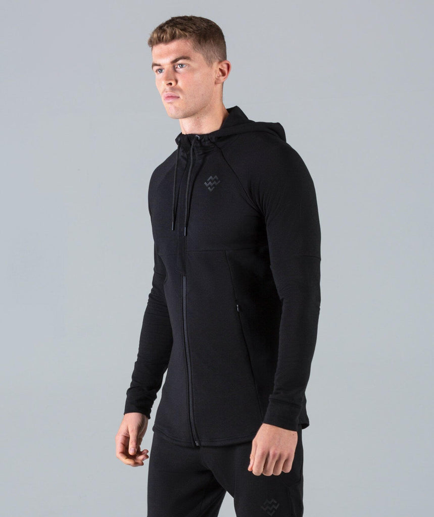 Intensity+ Zip Hoodie (Black) - Machine Fitness