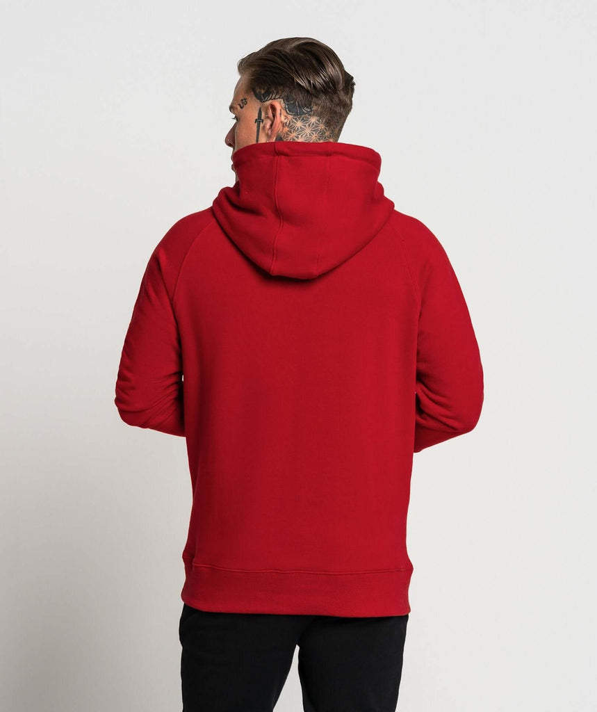 Pursuit Stampd Pullover (Deep Red) - Machine Fitness