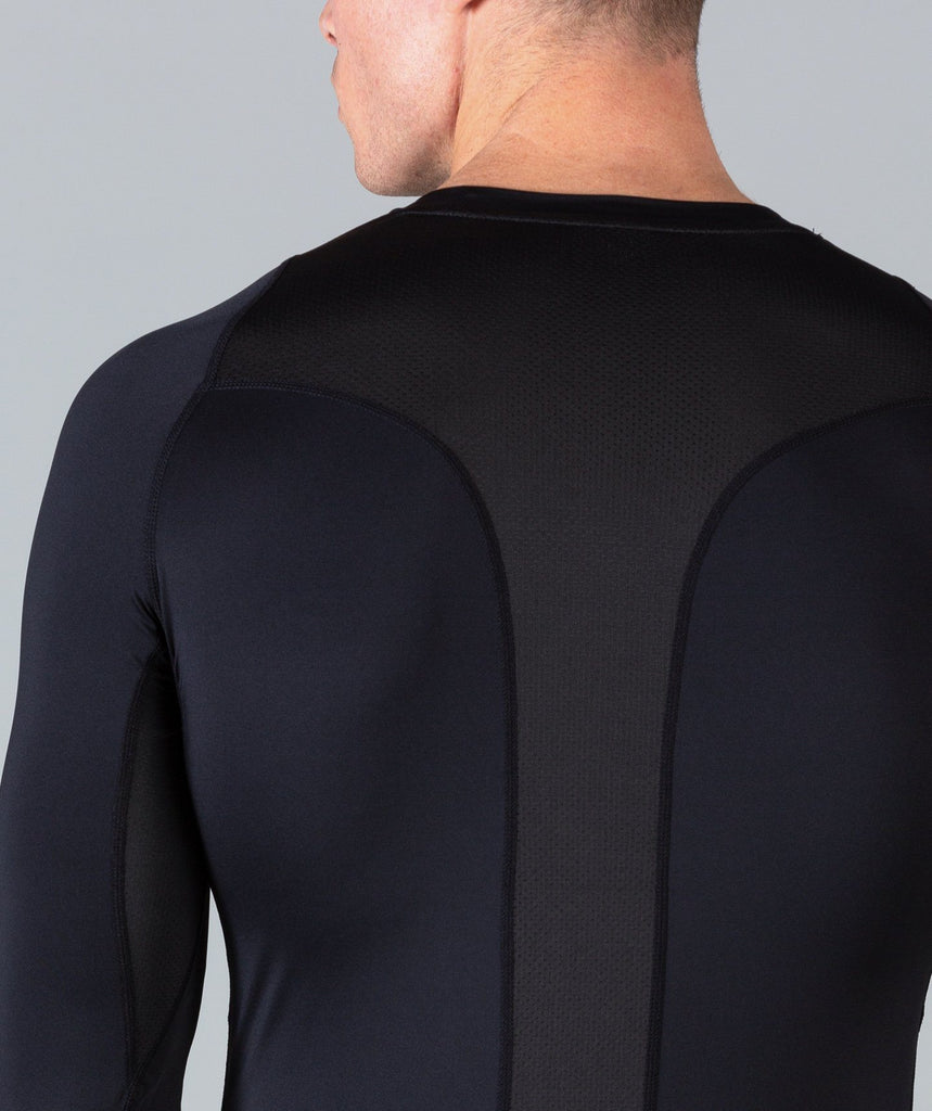 Rush Base Layer Long Sleeve (Black) - Machine Fitness