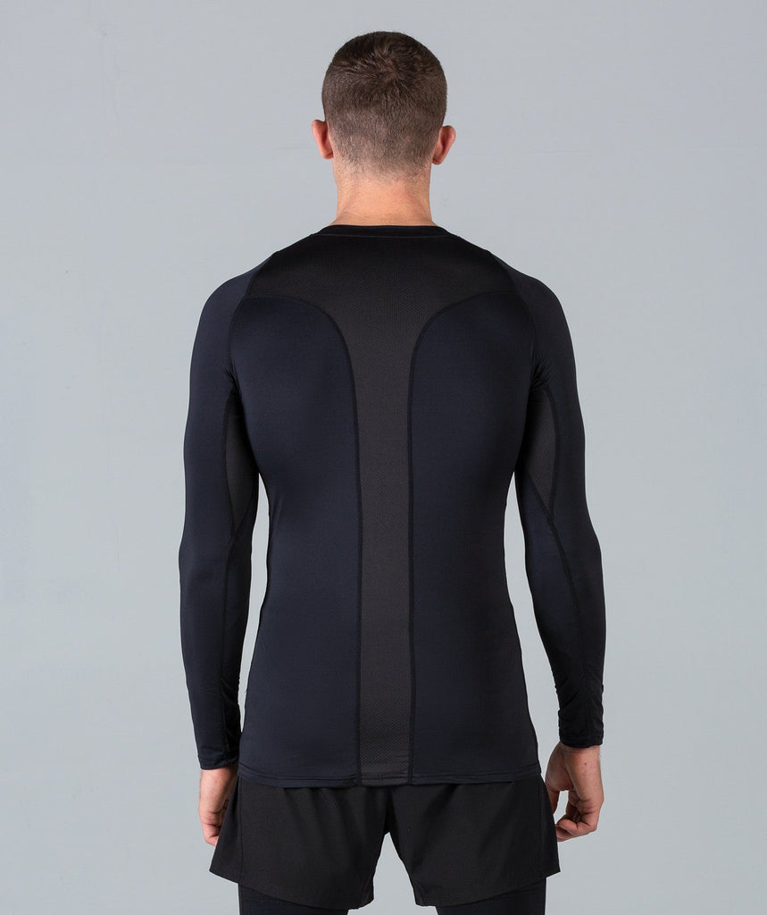 Rush Base Layer Long Sleeve (Black) - Machine Fitness