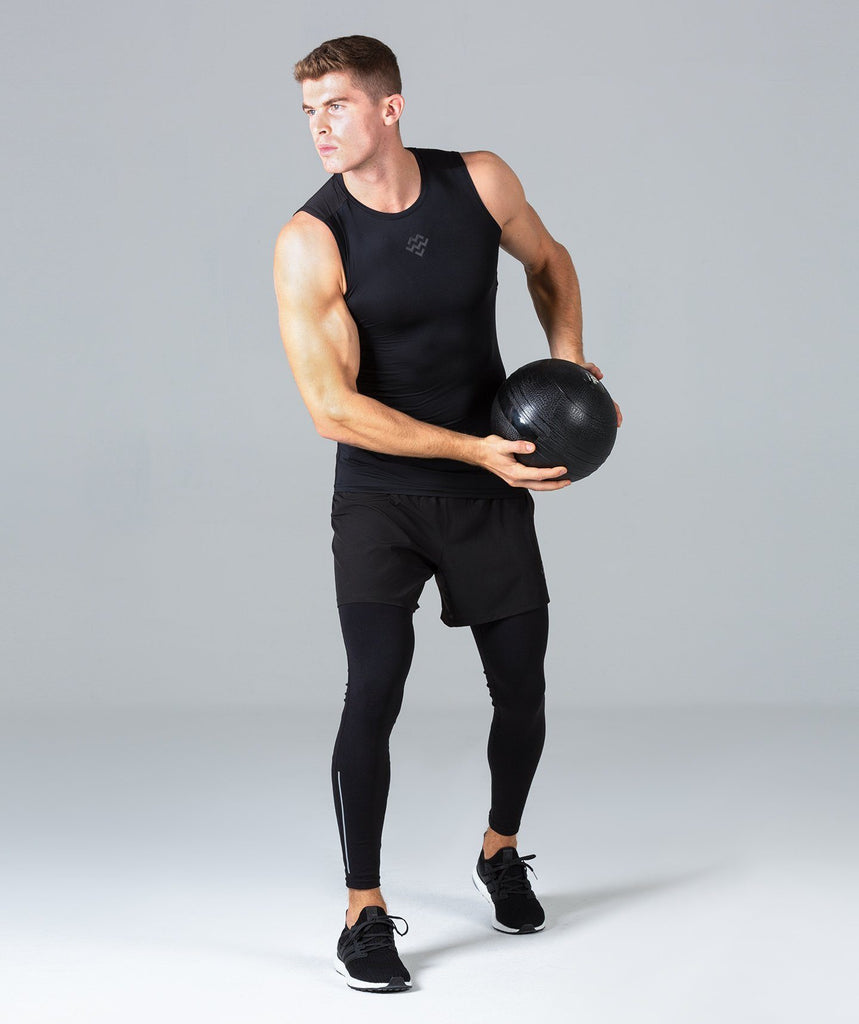 Rush Base Layer Tank (Black) - Machine Fitness