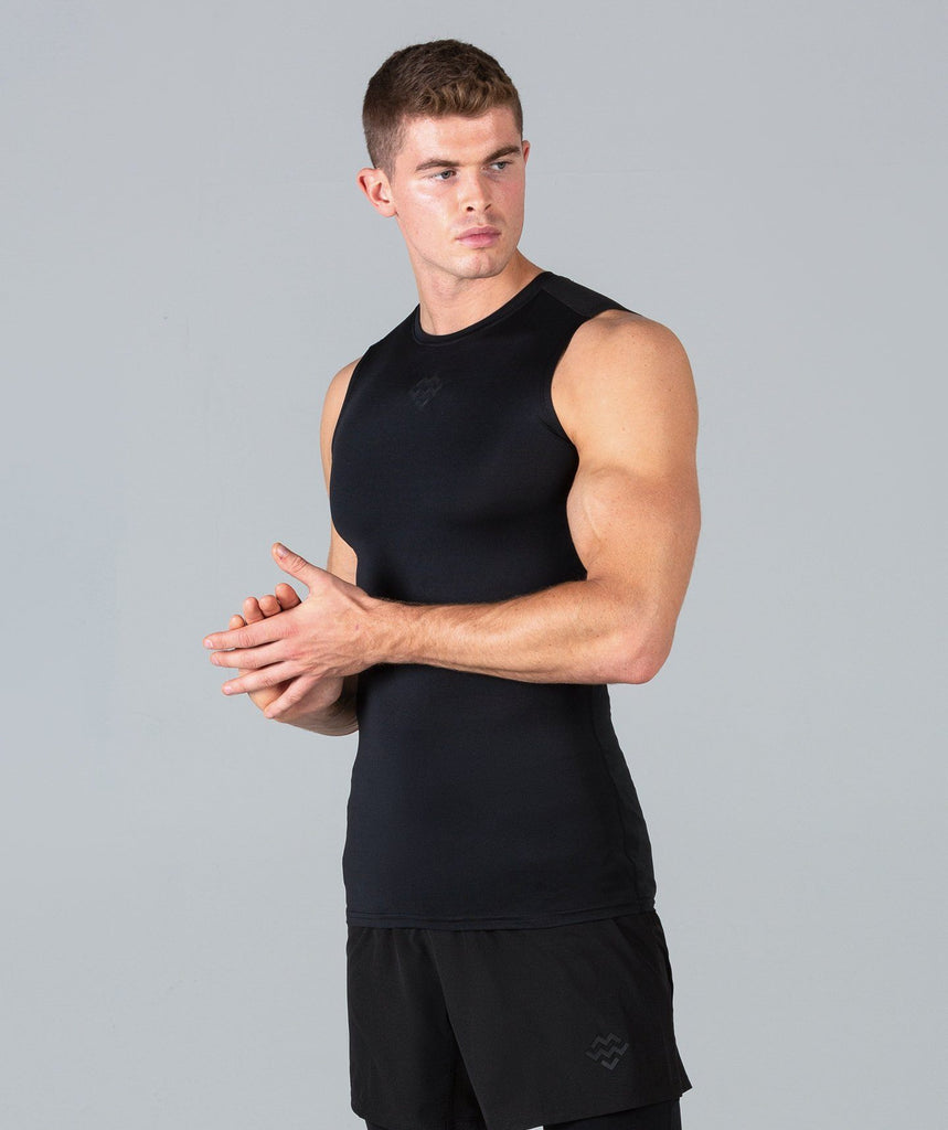 Rush Base Layer Tank (Black) - Machine Fitness