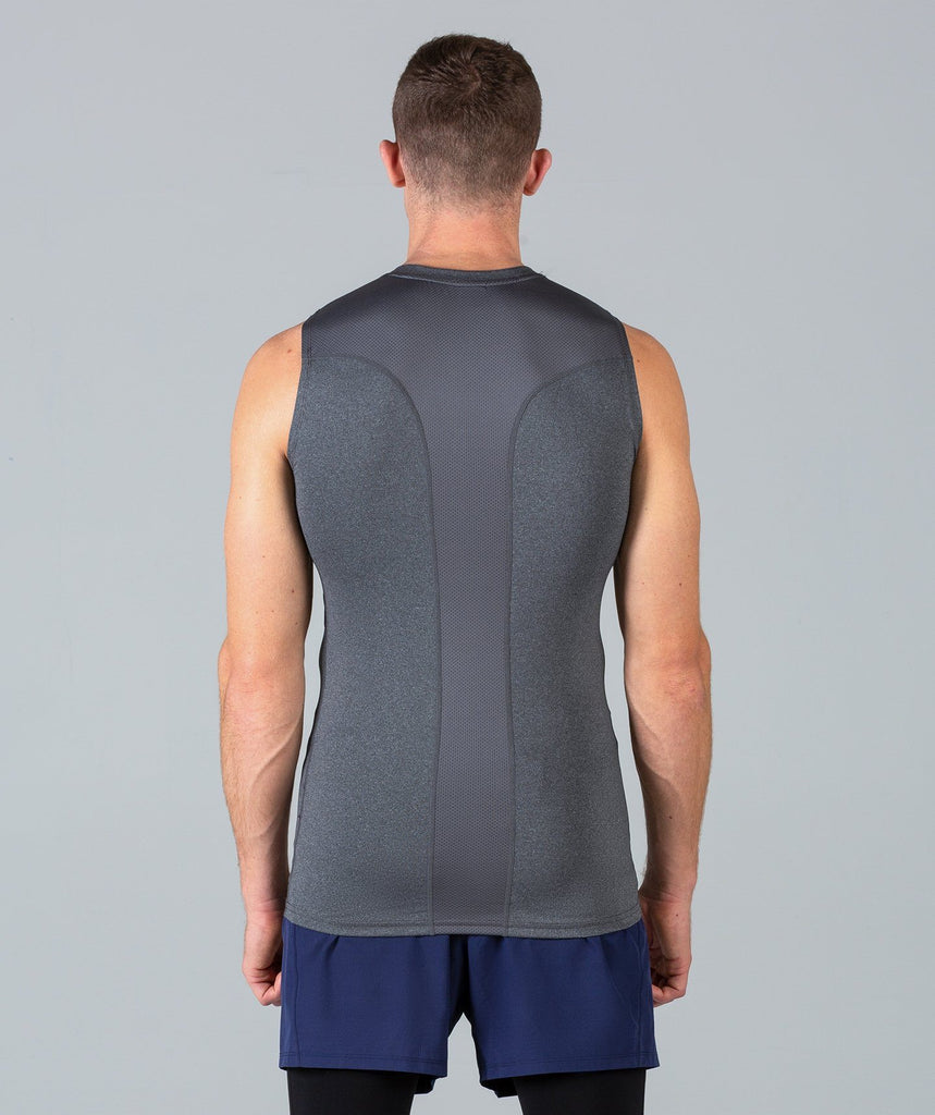 Rush Base Layer Tank (Grey) - Machine Fitness