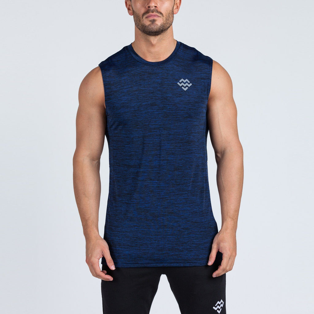 Rush Tank (Navy) - Machine Fitness