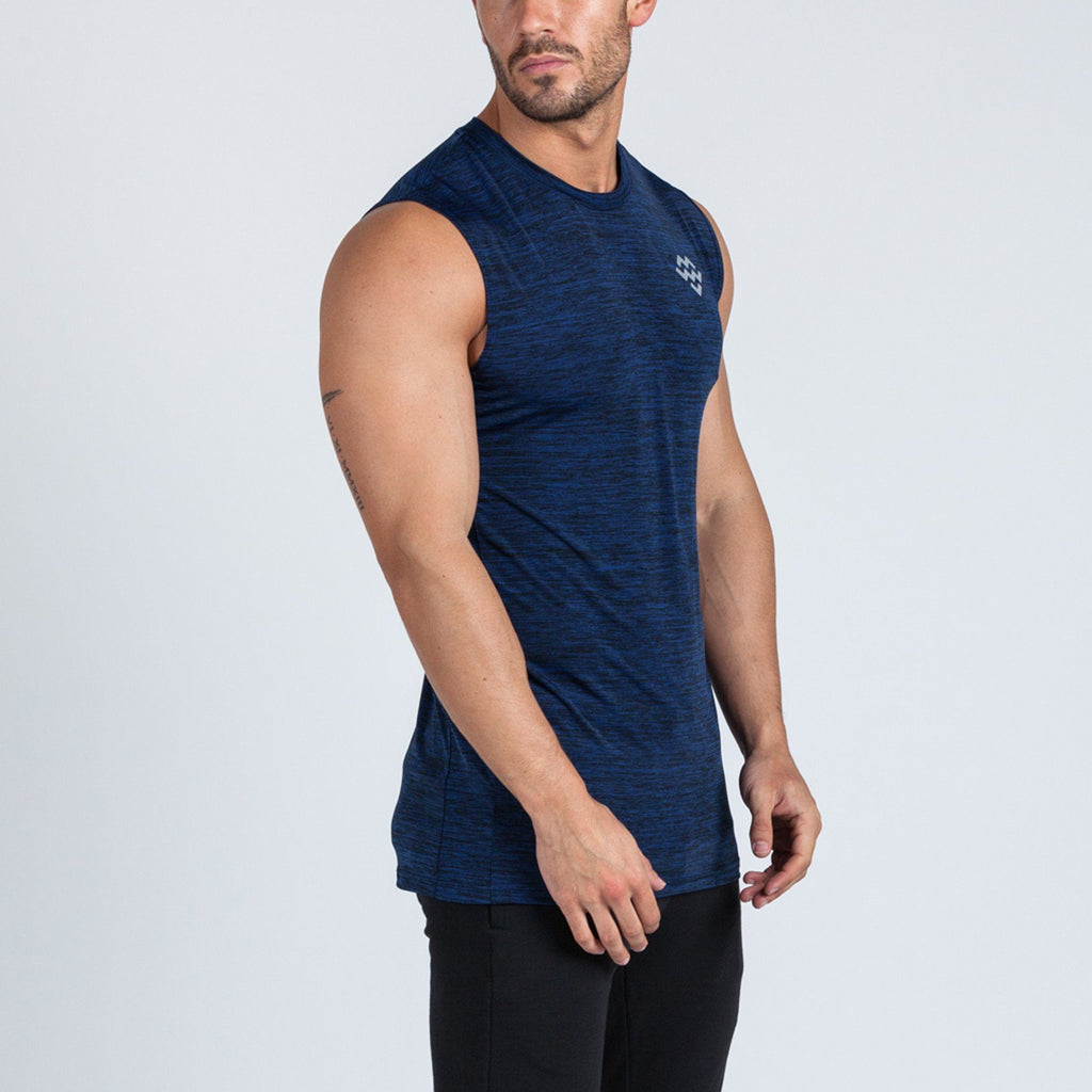 Rush Tank (Navy) - Machine Fitness