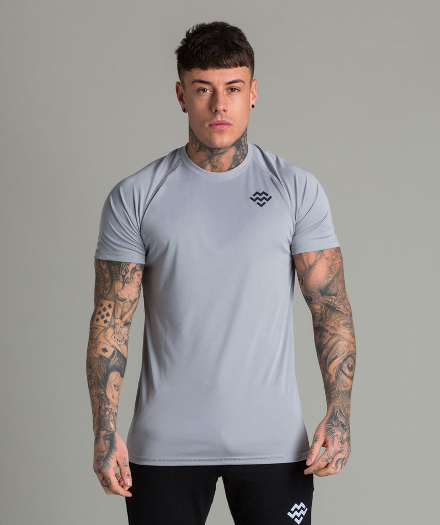 Strike T-Shirt (Grey) - Machine Fitness