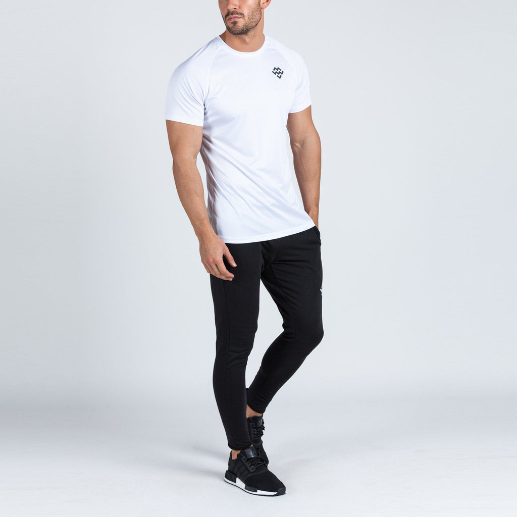 Strike T-Shirt (White) - Machine Fitness