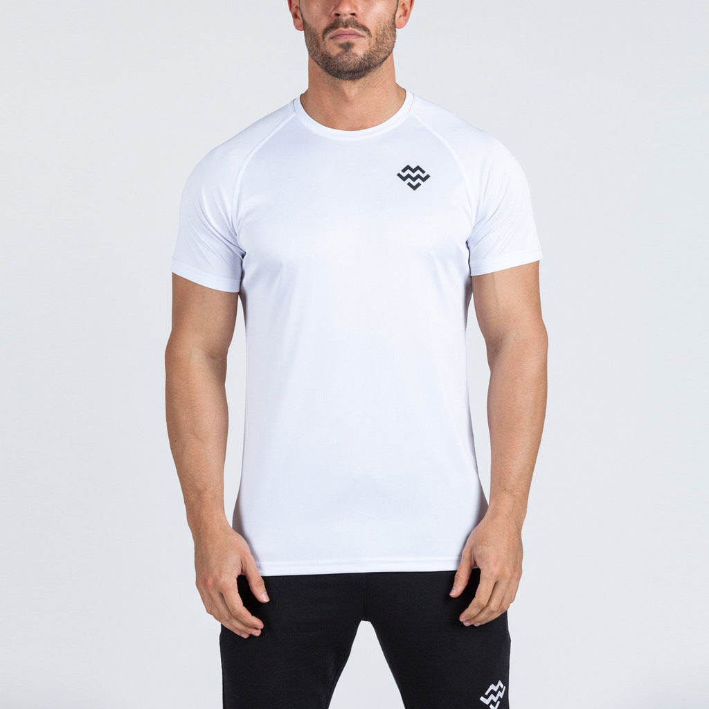 Strike T-Shirt (White) - Machine Fitness