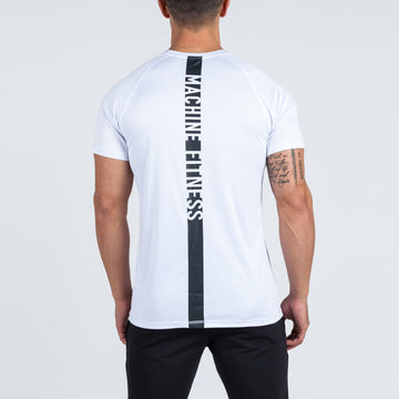 Strike T-Shirt (White) - Machine Fitness